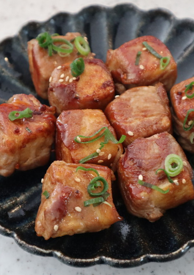 食べごたえのある厚揚げの肉巻き-レシピのメイン写真