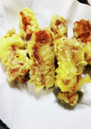 安い!簡単!ハマる!納豆ちくわの天ぷら-レシピのメイン写真