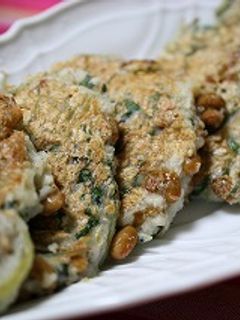 もっちり納豆焼-レシピのメイン写真