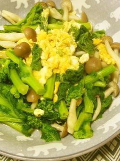 菜の花のバター炒め-レシピのメイン写真