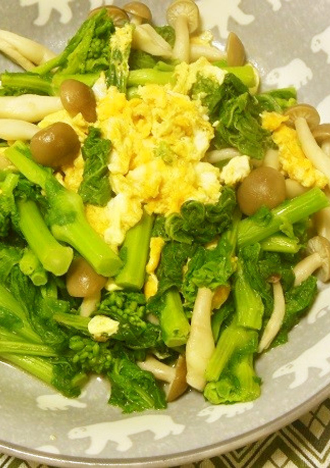 菜の花のバター炒め-レシピのメイン写真