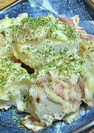里芋とベーコンのトロトロチーズ和え-レシピのメイン写真