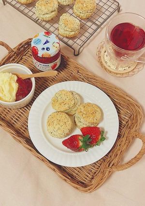 紅茶香る♡基本の英国風スコーン-レシピのメイン写真