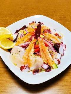 セビーチェ(魚介のマリネ)-レシピのメイン写真