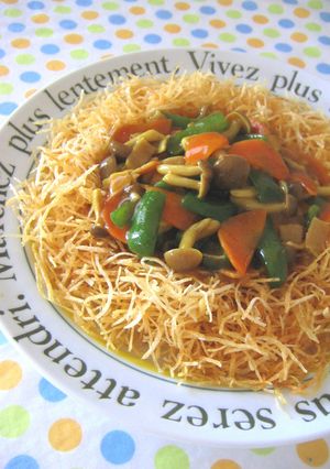 パリパリ♪じゃがいものカレーあんかけ-レシピのメイン写真