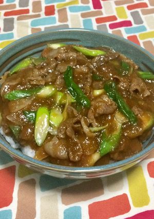 超簡単☆甘辛豚ばらみぞれあんかけ丼♪♪♪-レシピのメイン写真