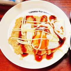 【簡単】オートミールのお好み焼き風-レシピのメイン写真
