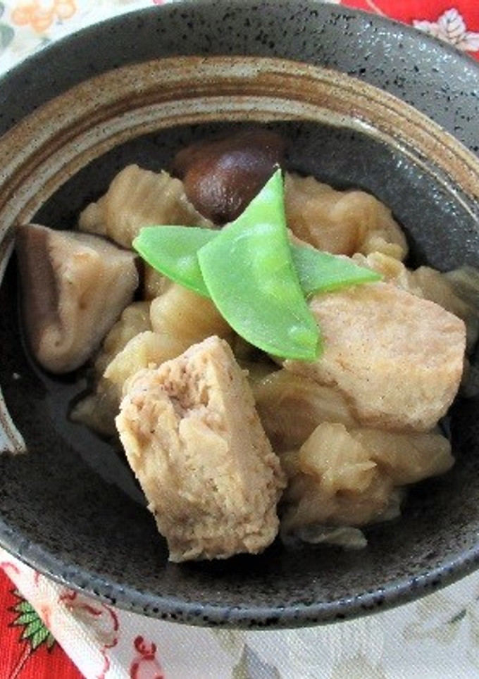 【使いきり】豆腐と白菜の煮物-レシピのメイン写真