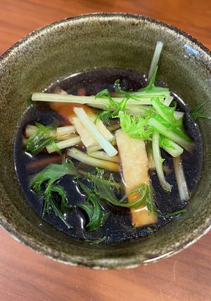 【大量消費】水菜のしゃぶしゃぶ-レシピのメイン写真