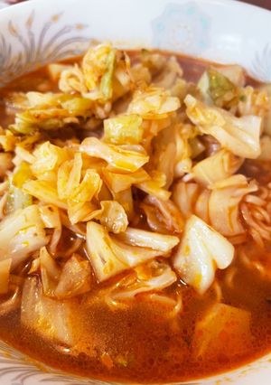 鍋ひとつ!簡単トムヤムクンラーメン-レシピのメイン写真