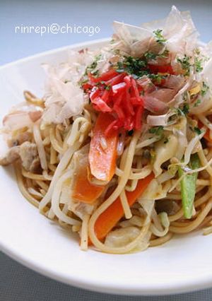 野菜たっぷりソースやきすぱ-レシピのメイン写真