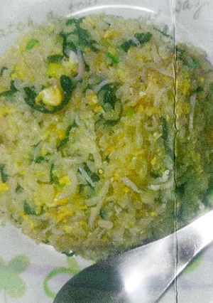 高萩産コシヒカリを使ったしらすチャーハン-レシピのメイン写真