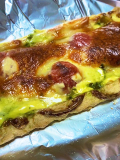 簡単!低糖質満足油揚げピザ-レシピのメイン写真