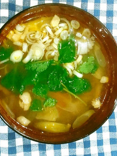高萩市の野菜をたくさんつかったおぞうに-レシピのメイン写真