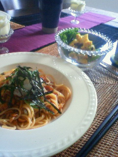なめことなめ茸と大根のおろしのパスタ☆-レシピのメイン写真