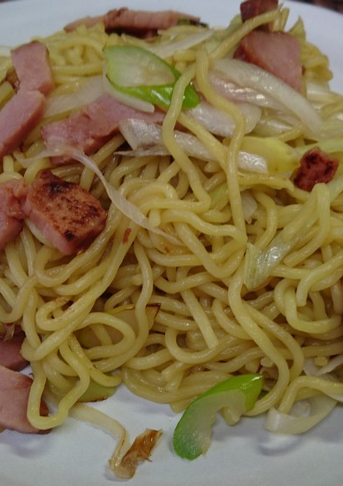 ネギ焼きそば-レシピのメイン写真