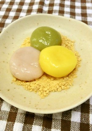 三色だんご-レシピのメイン写真