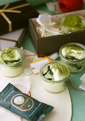 生スピルリナと抹茶ホワイトチョコムース-レシピのメイン写真