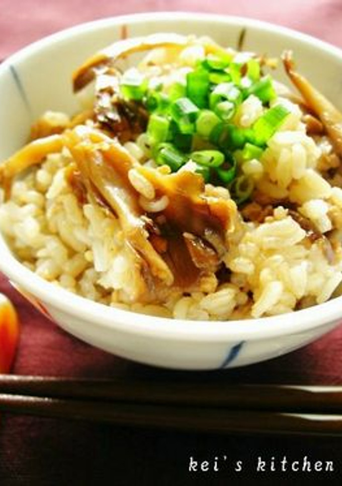 舞茸と挽肉の混ぜご飯-レシピのメイン写真