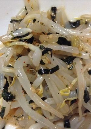 もやしとキムチのナムル風酢物❤-レシピのメイン写真