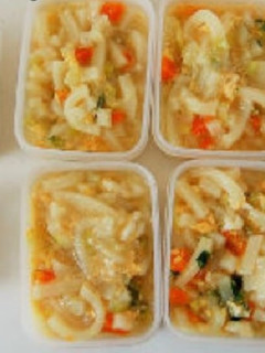 野菜たっぷりおうどん【離乳食後期】-レシピのメイン写真