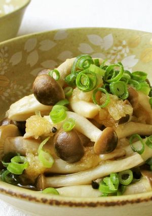 しめじのおろしポン酢和え-レシピのメイン写真