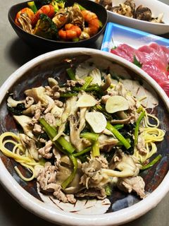 和風パスタ〜塩ガーリック味-レシピのメイン写真