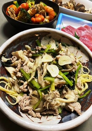 和風パスタ〜塩ガーリック味-レシピのメイン写真
