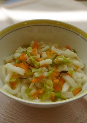 離乳食9か月～みそ煮込みうどん-レシピのメイン写真