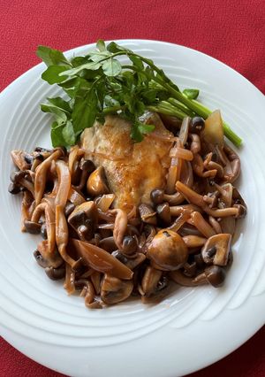 「減らソルト」きのこたっぷりチキンソテー-レシピのメイン写真