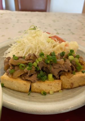 豆腐と牛肉のソテー-レシピのメイン写真