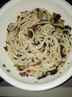 ひじきうどん-レシピのメイン写真