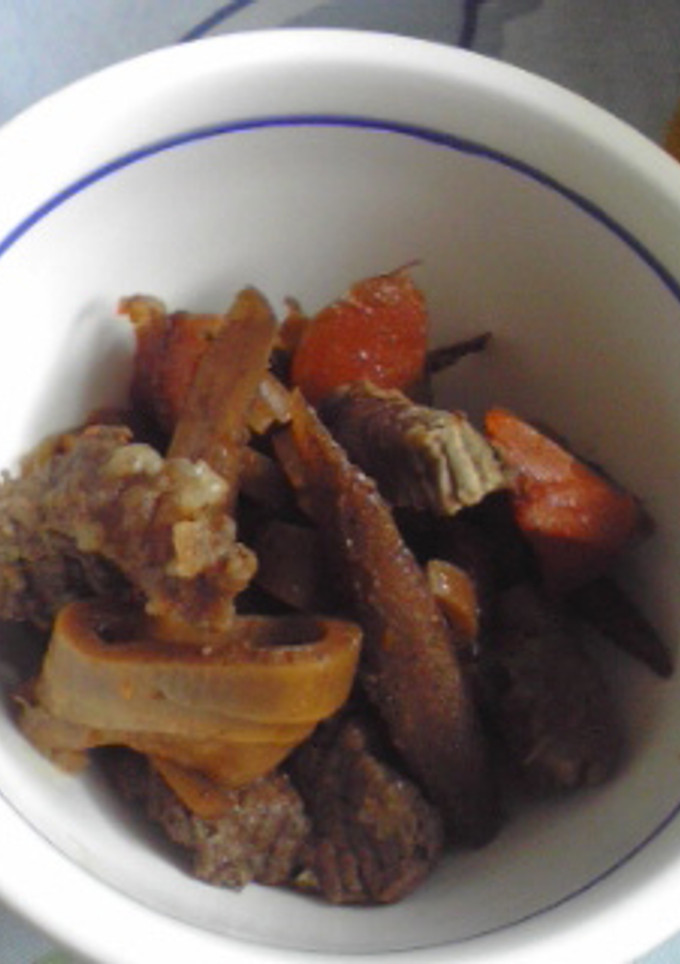 炊くだけ★牛とごぼうの煮物-レシピのメイン写真