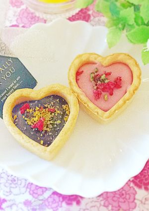 バレンタインに☆牛乳でミニチョコタルト♬-レシピのメイン写真