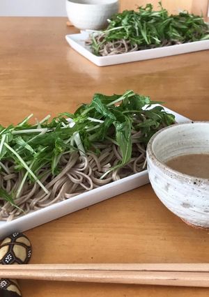 混ぜるだけ☆ツナごまだれ蕎麦-レシピのメイン写真