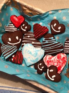 HM簡単☆型抜きアイシングココアクッキー-レシピのメイン写真