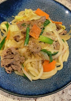 ✽野菜たっぷり焼うどん✽-レシピのメイン写真