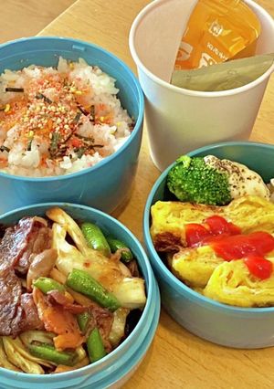 焼肉スペシャル！^_^ タロの弁当97-レシピのメイン写真