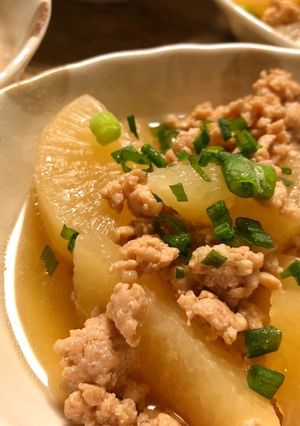 クッキングプロで大根のそぼろ煮-レシピのメイン写真