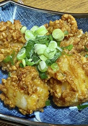 里芋と豚ミンチのピリ辛中華風-レシピのメイン写真