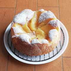 รูปของ ノーオイル＆ノーバターで林檎ケーキ