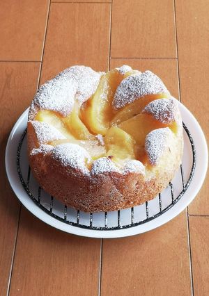 ノーオイル&ノーバターで林檎ケーキ-レシピのメイン写真
