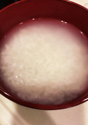 白飯で作る簡単白がゆ-レシピのメイン写真