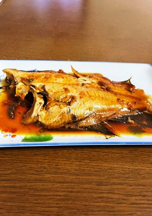 簡単10分!干しカレイの煮付け-レシピのメイン写真