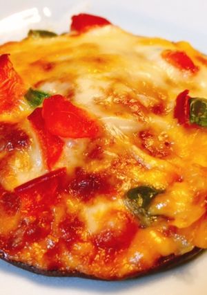 糖質カット!!しいたけのピザ風-レシピのメイン写真