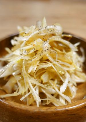 簡単おつまみ*長ネギのザーサイ和え-レシピのメイン写真