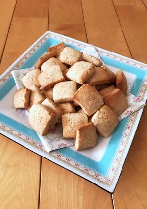 HMで塩クッキー♪バター卵不使用♪-レシピのメイン写真