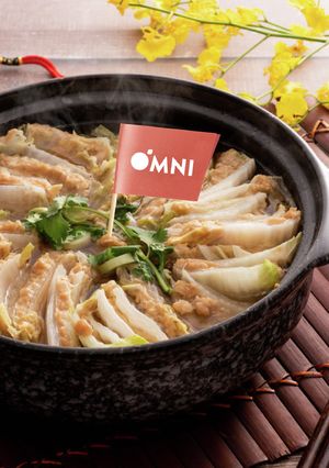 幸運を呼ぶ!?OMNIミンチの白菜鍋-レシピのメイン写真