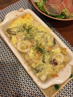 牡蠣とヤリイカのグラタン-レシピのメイン写真