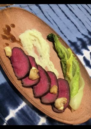 簡単！＊牛肉のローストビーフ風-レシピのメイン写真